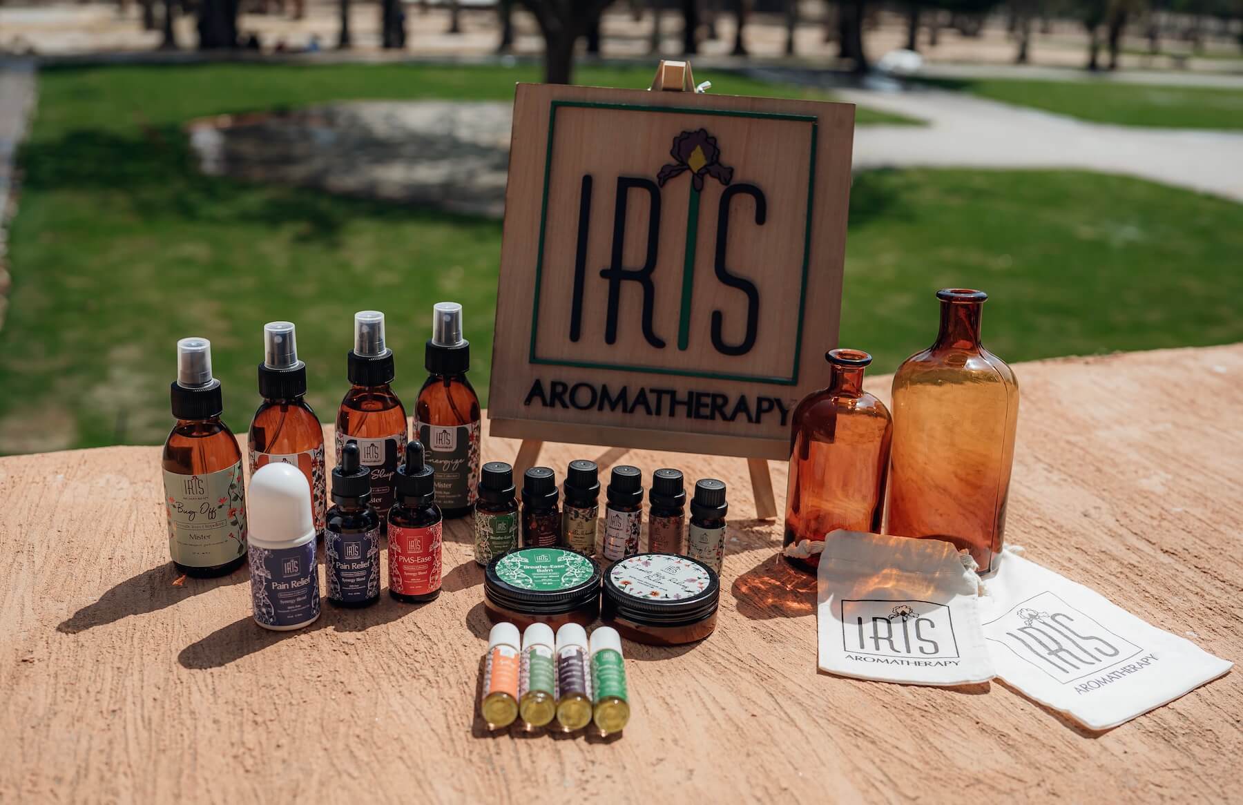 Iris aromatherapy